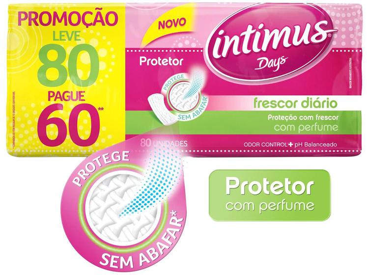 Imagem de Protetor Diário Intimus Days Frescor Diário