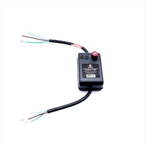 Imagem de Protetor eletronico 110v 10a on delay com pino com proteção