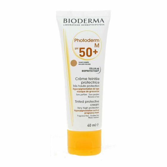 Imagem de Protetor Facial Bioderma Photoderm M F50+ Dourado 40ml