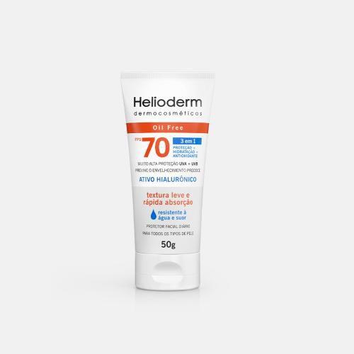 Imagem de Protetor Facial FPS70 Helioderm 50g  Kley Hertz