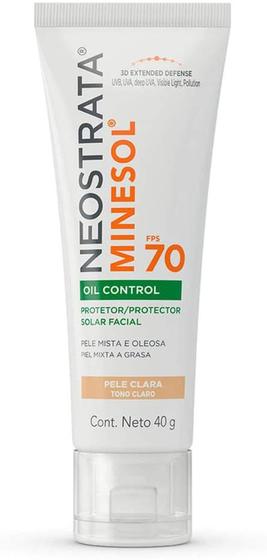 Imagem de Protetor Facial Minesol Oil Control FPS 70 Clara 40g - Neostrata