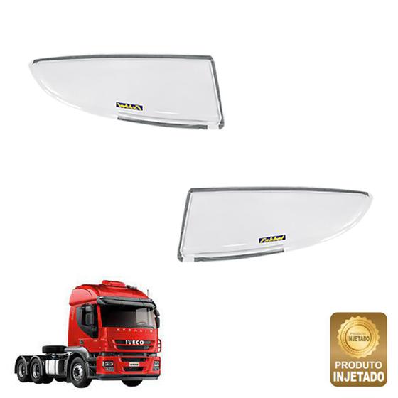 Imagem de Protetor Farol Auxiliar p Iveco Stralis 2008 a 2020 Cristal