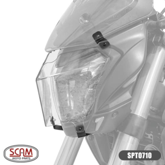 Imagem de Protetor Farol Policarbonato Bajaj Dominar 400 2023+ Spto710