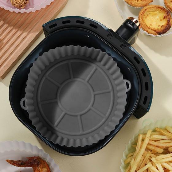 Imagem de Protetor Forro Reutilizável para Fritadeira Air Fryer Fornos