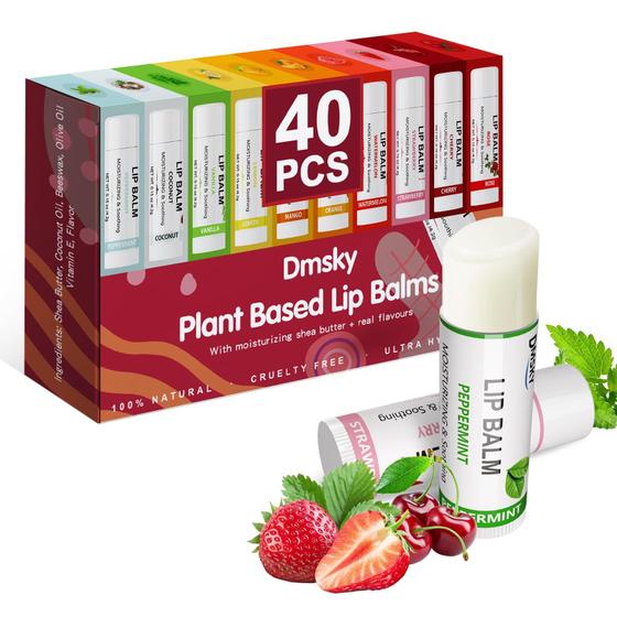 Imagem de Protetor Labial Dmsky Fruit - Pacote com 40 Unidades (0,15ml cada)