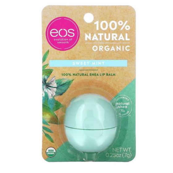 Imagem de Protetor Labial EOS Bálsamo Labial de Karité 100% Natural Orgânico com 7g - EOS