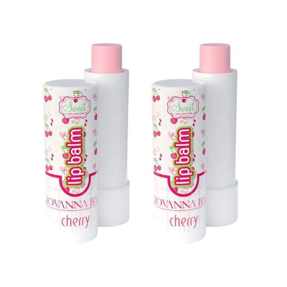 Imagem de Protetor Labial Giovanna Baby 3,5G Cherry - Kit Com 2Un
