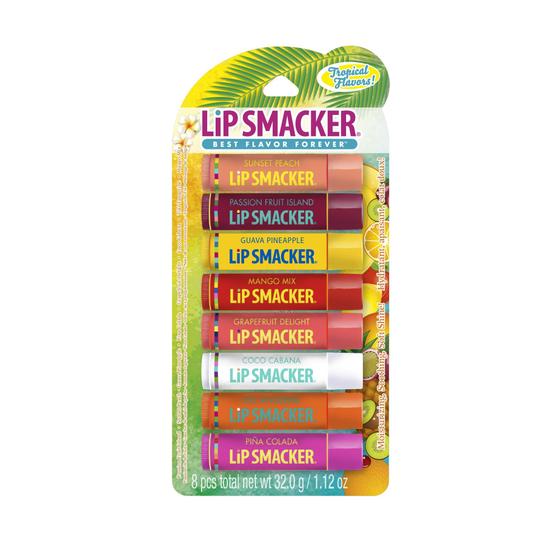 Imagem de Protetor Labial Lip Smacker Tropic Fever - Pacote com 8 Unidades