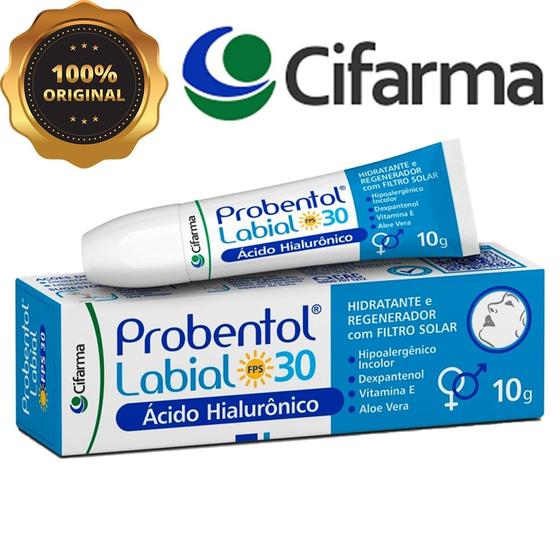 Imagem de Protetor Labial Probentol  FPS 30 - 10g Cifarma