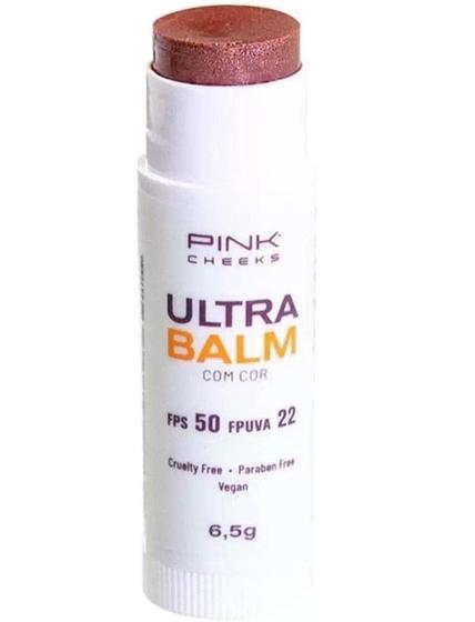 Imagem de Protetor Labial Ultra Balm FPS50 Be Rose 6,5g - Pink Cheeks