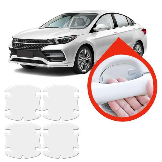 Imagem de Protetor Maçaneta Silicone Anti Risco Chery Tiggo Face