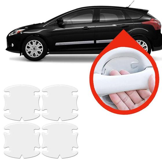 Imagem de Protetor Maçaneta Silicone Incolor Ford Focus 2011 A 2019