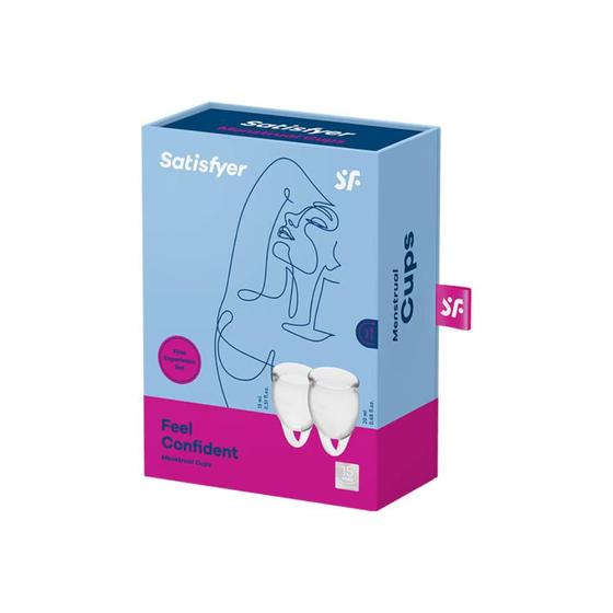 Imagem de Protetor Menstrual - Satisfyer Feel Confident Menstrual Cup Set
