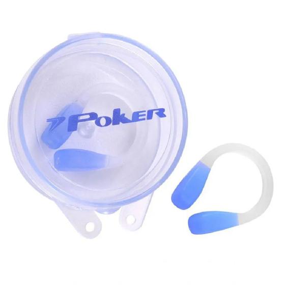 Imagem de Protetor Nasal Nose Clip Poker - Azul