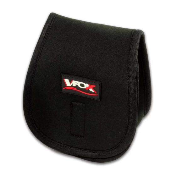 Imagem de Protetor PARA Molinete VFOX Neoprene Flexível Tamanho M 16cm x 11,5cm 