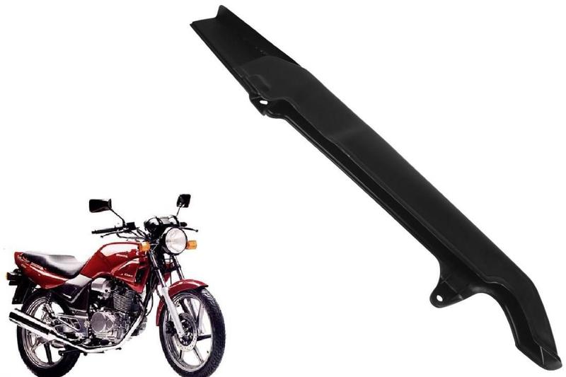 Imagem de Protetor Porta Capa Corrente Preto Honda Cbx 200 Strada