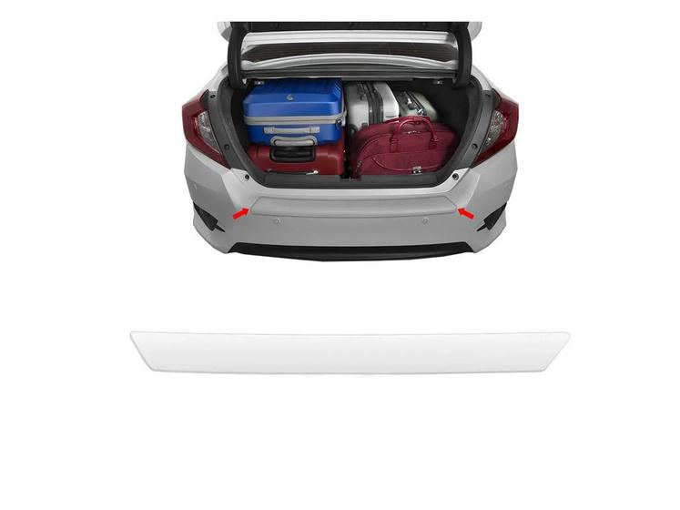 Imagem de Protetor Porta Malas Incolor Honda Civic G10 Adesivo