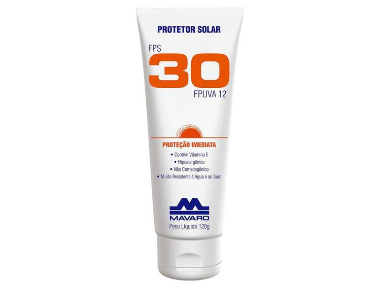 Imagem de Protetor Solar 30FPS Mavaro 120G