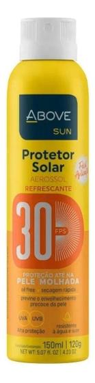 Imagem de Protetor Solar Above Fator 30 Fps Spray Aerossol 150ml 6 Un