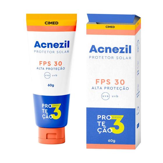 Imagem de Protetor Solar Acnezil FPS 30 Oil Control 60g