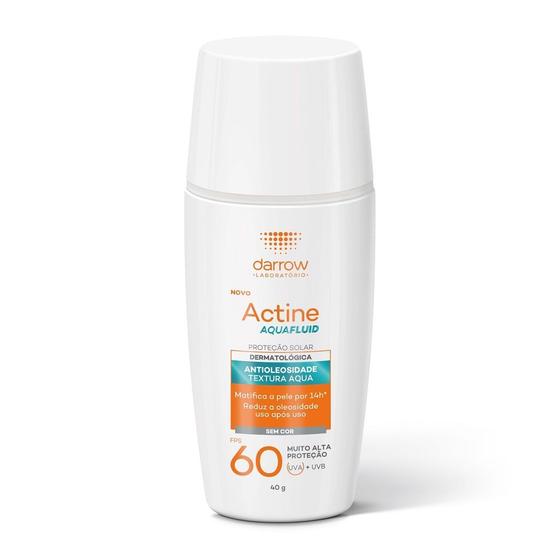 Imagem de Protetor Solar Actine Aquafluide Sem Cor Fps 60 40g