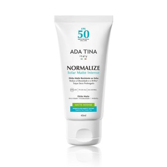 Imagem de Protetor Solar Ada Tina Normalize Solar Matte Intense FPS 50   40 ml - Mavala