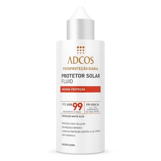 Imagem de Protetor Solar Adcos Fluid Fps99 Máxima Proteção 40Ml