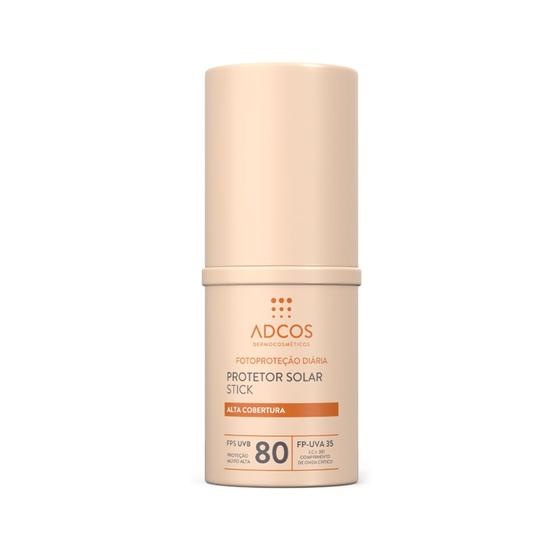 Protetor Solar Adcos Tonalizante Base Stick Nude FPS80 17g Menor preço em Protetor Solar Adcos Tonalizante Base Stick Nude FPS80 17g