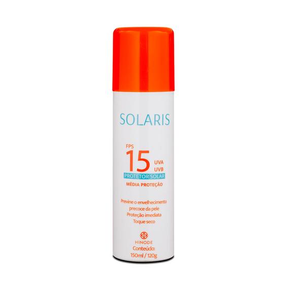 Imagem de Protetor solar aerosol fps 15 uva e uvb solaris