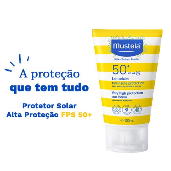 Imagem de Protetor Solar Alta Proteção FPS 50+ - 100 ml - Mustela