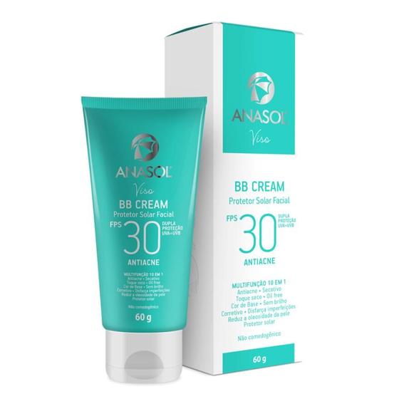 Imagem de Protetor Solar Anasol FPS 30 BB Cream Antiacne 60g