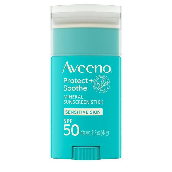 Imagem de Protetor solar Aveeno Protect + Soothe Mineral Stick SPF 50 44mL