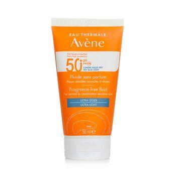 Imagem de Protetor Solar Avene Eau Thermale Fluido SPF50+ - Sem Fragrância - 50ml