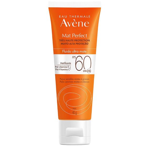 Imagem de Protetor Solar Avène Mat Perfect Fluido Sem Cor FPS60