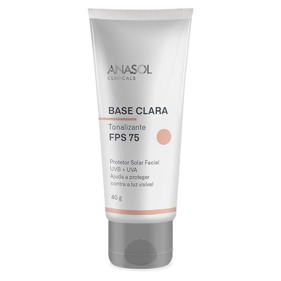 Imagem de Protetor solar base clara anasol clinicals fps75 com 40g
