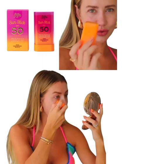 Imagem de Protetor Solar Bastão Stick SPF 50 UVA UVB Sport Latika