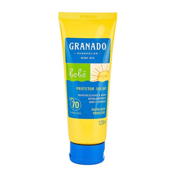 Imagem de PROTETOR SOLAR BEBÊ FPS70 120ML - VEGANO e NÃO TESTADO EM ANIMAIS