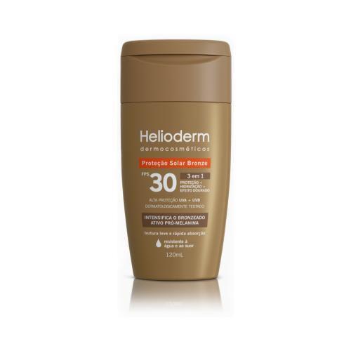 Imagem de Protetor Solar Bronzeador FPS30 120ml  Helioderm