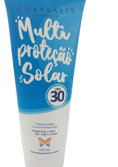 Imagem de protetor solar chrysalis fps 30 220 ml