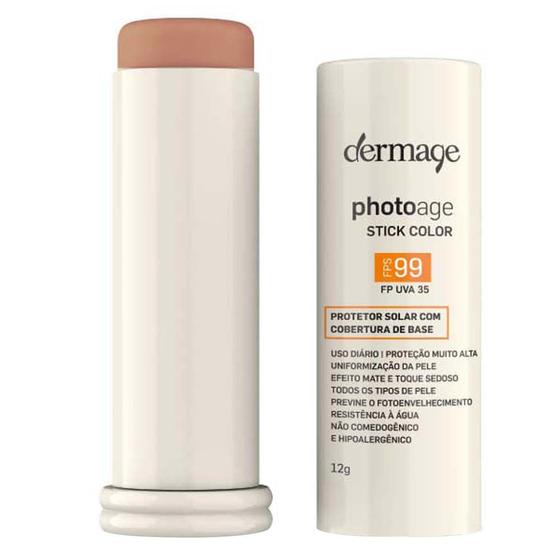 Imagem de Protetor Solar com Cor Dermage  Photoage Stick Color FPS99