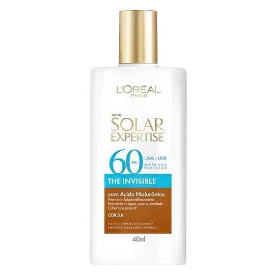 Imagem de Protetor Solar com Cor L'oreal Paris - Solar Expertise The Invisible FPS60