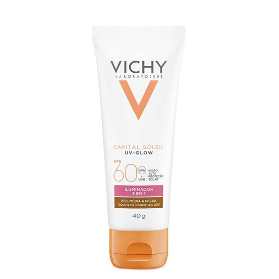 Imagem de Protetor Solar Com Cor Vichy UV-Glow FPS60 40g