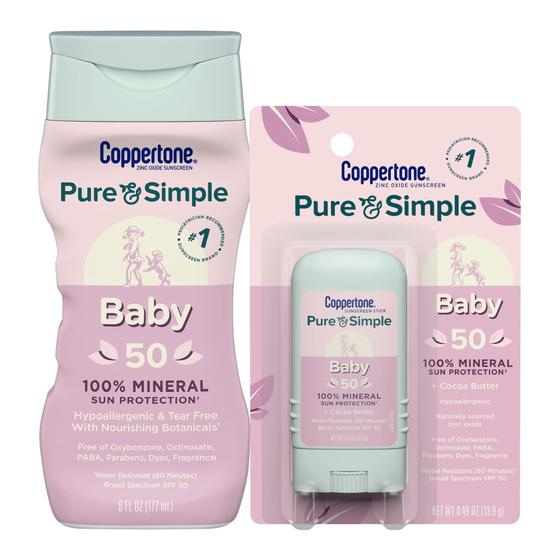 Imagem de Protetor solar Coppertone Pure and Simple Baby SPF 50