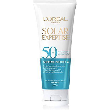 Imagem de Protetor Solar Corporal L'Oréal Expertise Supreme Protec 4 Fps 50 Com 200ml