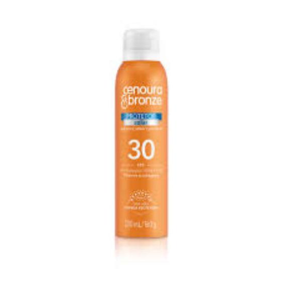 Imagem de Protetor solar corporal spray fps 30 com 200ml Cenoura & bronze 200ml