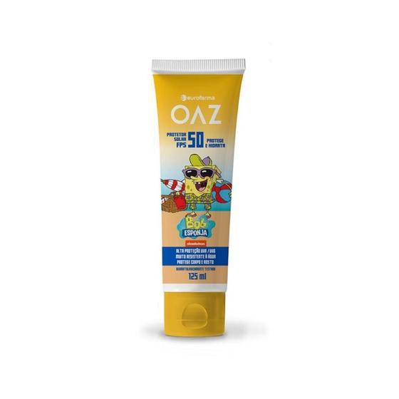 Imagem de Protetor Solar Creme Bob Esponja 50Fps 125Ml Oaz