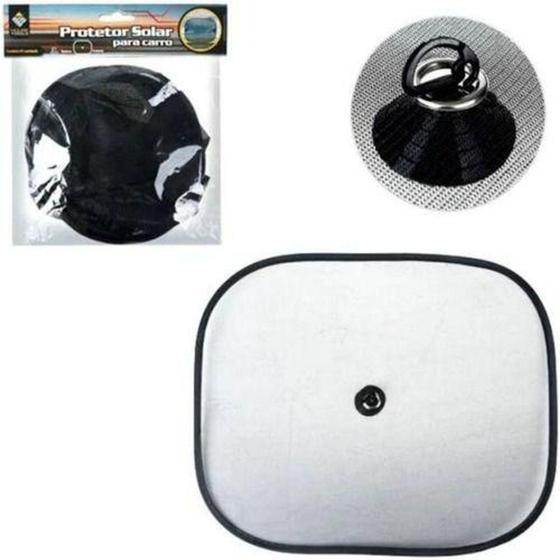 Imagem de Protetor Solar De Carro Quebra-Sol Tela Protetora Janela Lateral Retratil Com Ventosa un - ART HOUSE