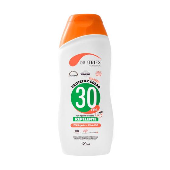 Imagem de Protetor Solar e Repelente UV FPS 30 120ml Nutriex