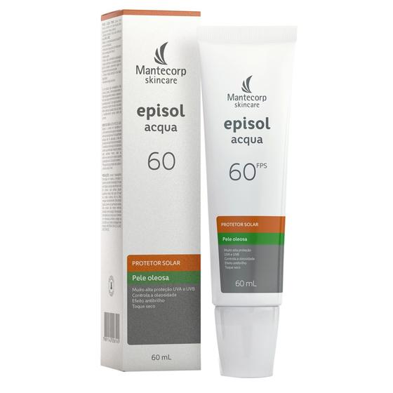 Protetor Solar Episol Acqua FPS 60 Pele Oleosa 60ml - Protetor Solar ...