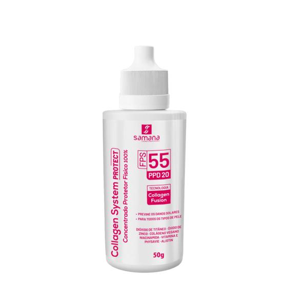 Imagem de Protetor Solar Facial 100% Físico FPS 55 - 50ml